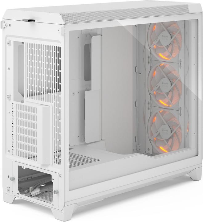 Produktbild Fractal Case Meshify 3 XL White RGB TG Clear Tint (ATX, ITX, mATX, SSI CEB, SSI EEB)