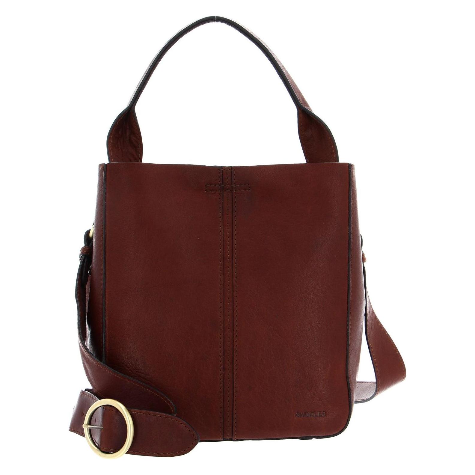Saddler, Damen, Handtasche, Elsa Mini Bag, Braun