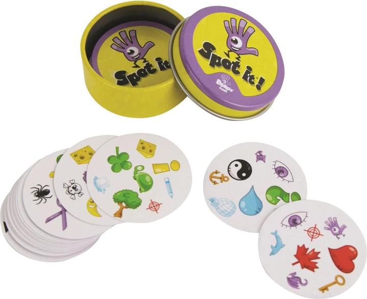 Image du produit Super Impulse Worlds Smallest Dobble (Allemand, Anglais, Français, Italien, Multilingue, 2 - 4 Joueur)