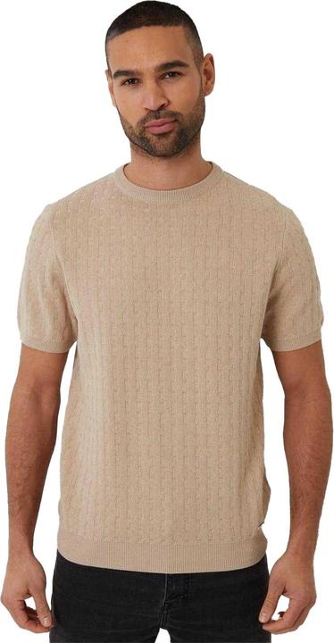 Produktbild Threadbare TShirt Rundhalsausschnitt Mit Zopfmuster (L)