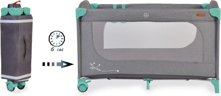 Produktbild Cangaroo Reisebett Skyglow
