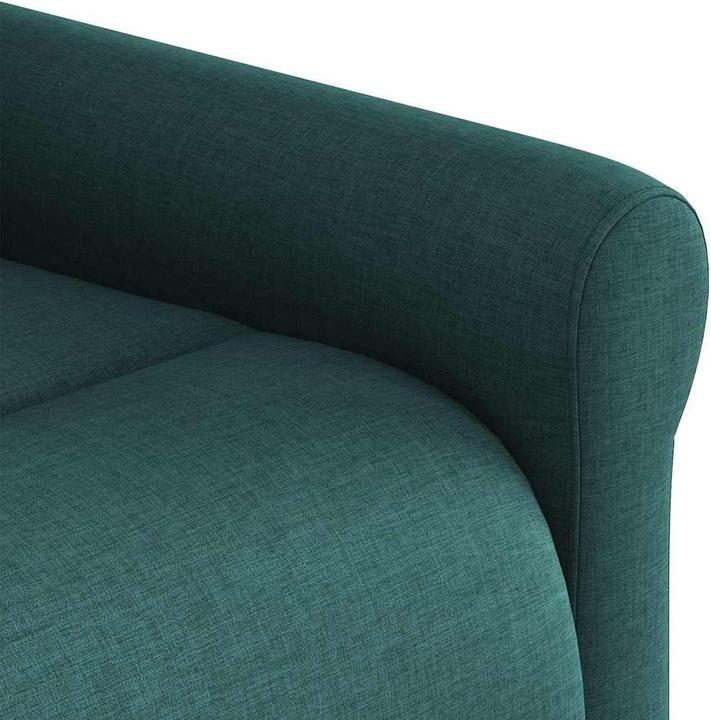 Image du produit VidaXL Fauteuil de massage électrique avec fonction releveur Vert foncé Tissu
