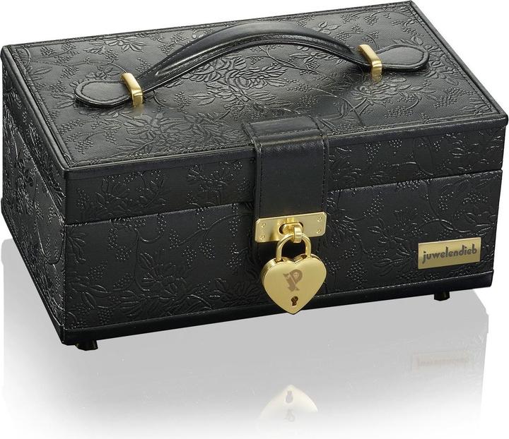 Produktbild Juwelendieb Schmuckkästchen Amélie Xl - Schwarz