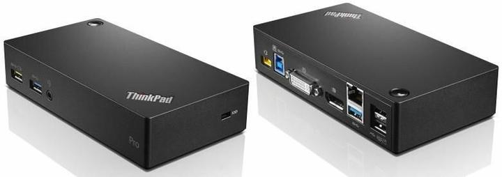 Produktbild Lenovo ThinkPad USB 3.0 Ultra Dock EU (USB-B, 10 Ports)