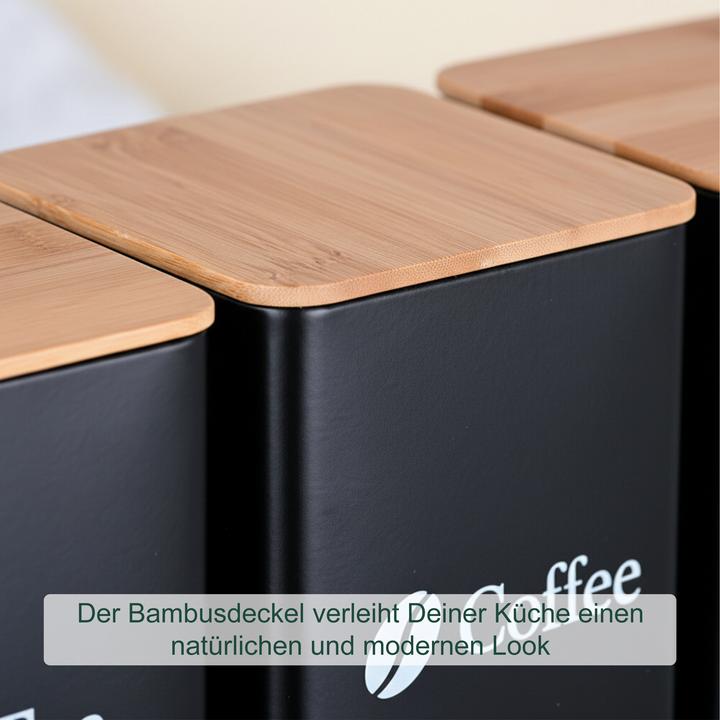Actual product image Relaxdays 3x storage tins (1.50 l)