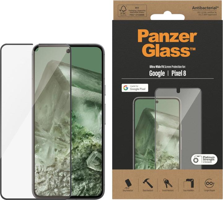 Produktbild PanzerGlass Ultra-Wide Fit (1 Stück, Google Pixel 8)