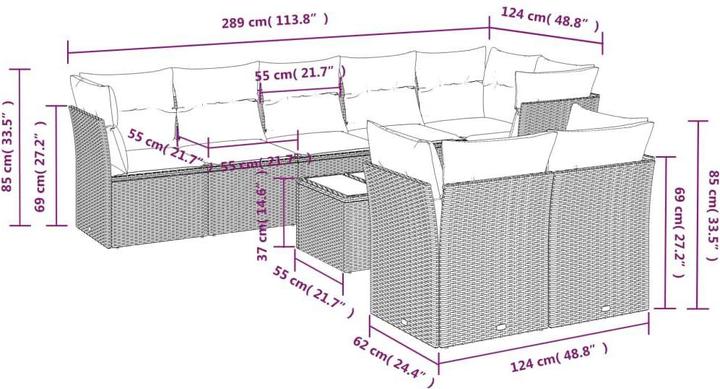 Produktbild vidaXL Jacqueline