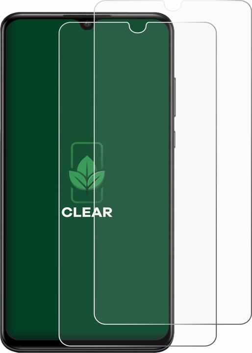 Produktbild ScreenLeaf Schutzfolie nachhaltiger Displayschutz Displayschutzfolie Folie Klar Transparent (2 Stück, Huawei P30 Lite)