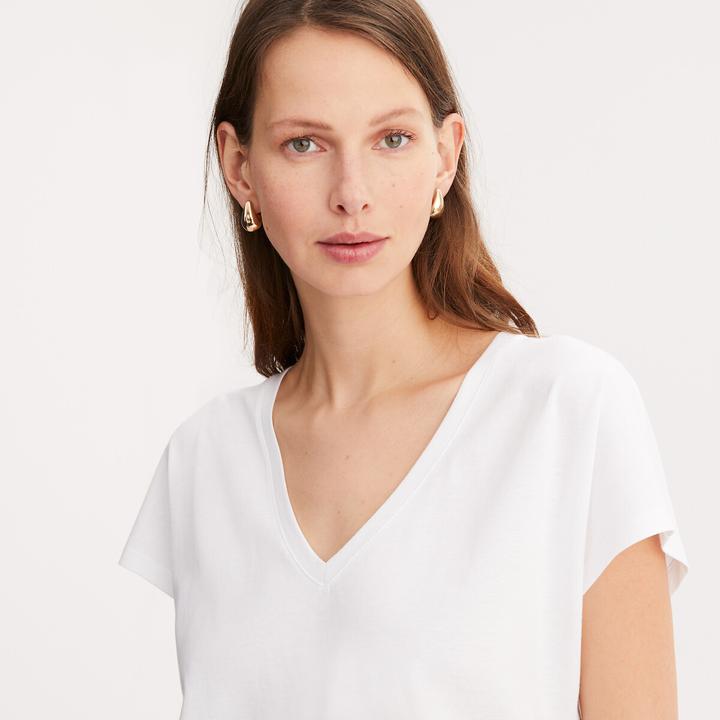 Actual product image Anne Weyburn T-Shirt mit V-Ausschnitt (38)