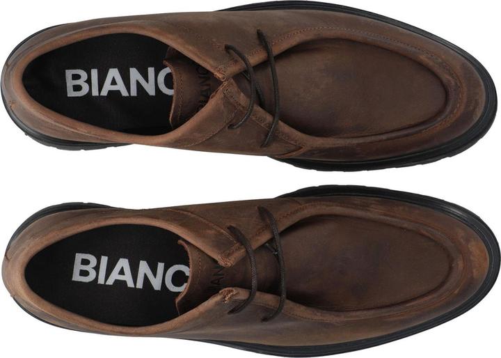 Actual product image Bianco BIAGIL moc-toe shoes (42)
