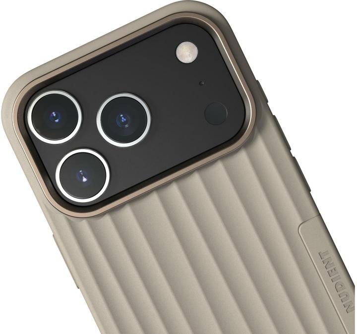 Produktbild Nudient Bold MagSafe Case Apple iPhone 17 Pro Linen Beige (Apple iPhone 17 Pro)