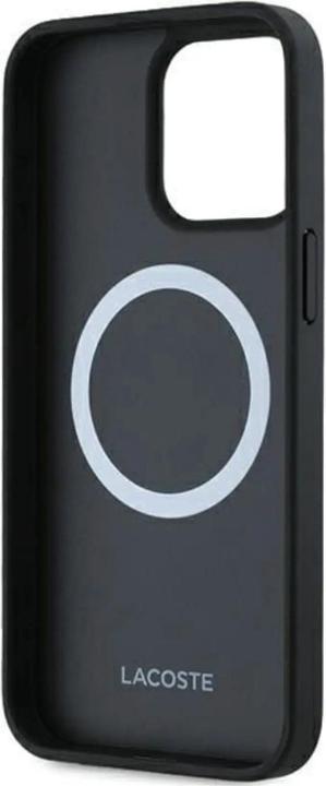Produktbild Lacoste LCHMP15LPIGV iPhone 15 Pro 6.1" granatowy/navy hardcase Monogram Vintage Logo MagSafe (Apple iPhone 15 Pro)