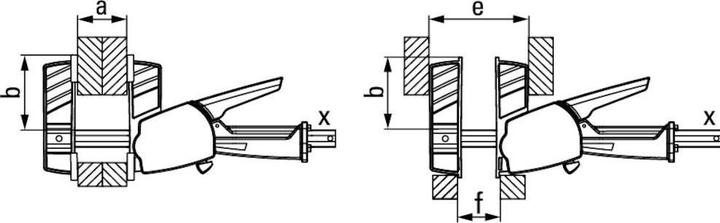 Produktbild Bessey DuoKlamp DUO 300/85 DUO30-8 Sp (300 mm)