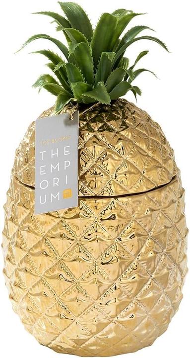 Actual product image TALKING TABLES Pineapple Gold ice bucket