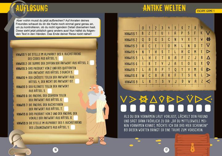 Produktbild Rätsel, Codes und Games – Die XXL Mathe-Challenge für die 7. und 8. Klasse (Deutsch, Julien Durand, Arnaud Durand, Jean-Baptiste Civet, Olivier Lefebvre, 2024)