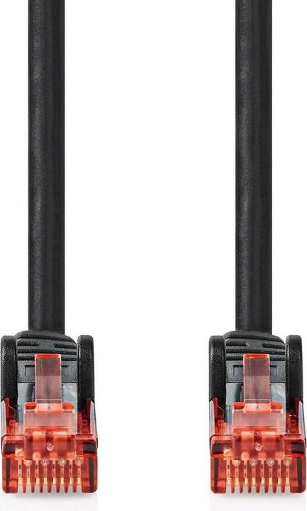 Produktbild Nedis Cat 6 Kabel | RJ45 Stecker | RJ45 Stecker | U/UTP | 20 m | Aussenbereich | Rund | PVC | Schwar (U/UTP, CAT6, 20 m)