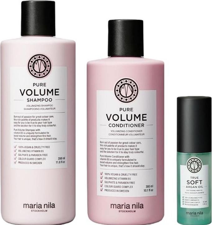 Image du produit Maria Nila Coffret cadeau Pure Volume hair care (Kit de soins capillaires)
