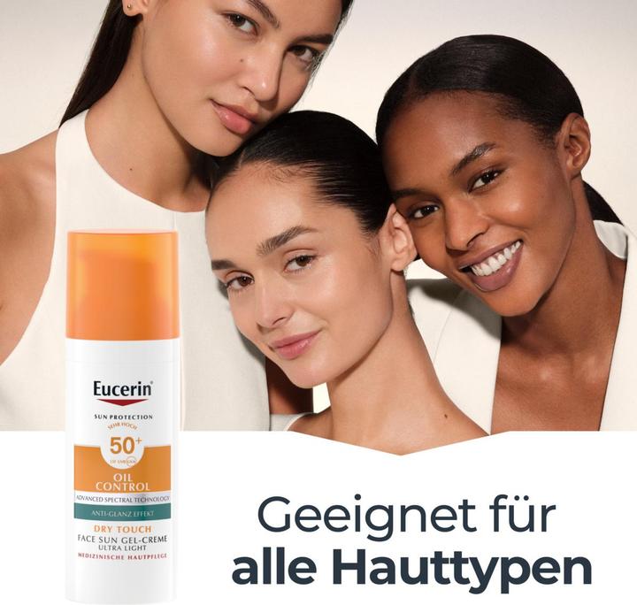 Actual product image Eucerin Oil Control (Sun cream face, SPF 50+, 50 ml)