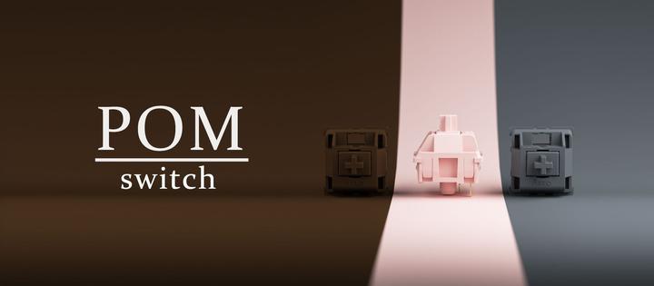 Immagine prodotto Akko CS POM Rosa Interruttori, meccanici, 3 pin, lineari, stelo MX, 45g - 45 pezzi