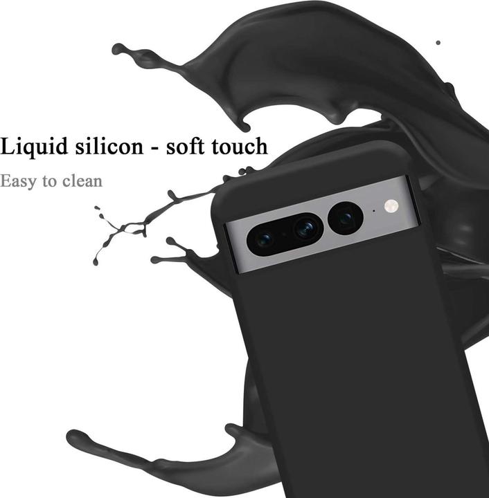 Actual product image Cadorabo Bumper Case for Google PIXEL 7 PRO TPU Liquid Silicone Cover for Google PIXEL 7 PRO (Google Pixel 7 Pro)