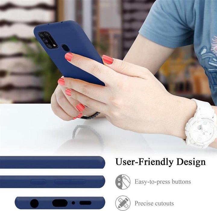 Immagine prodotto Cadorabo Copertura della cassa del silicone liquido TPU (Samsung Galaxy M31)