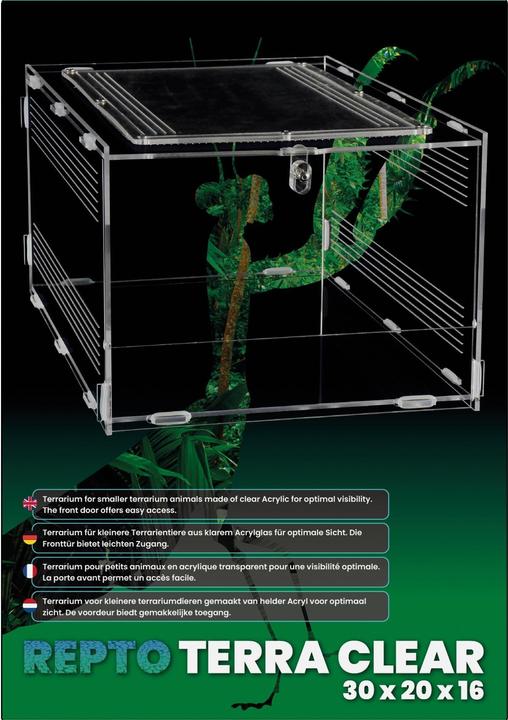 Actual product image Repto Plant Terrarium Plexi, 30 x 20 x 16 cm