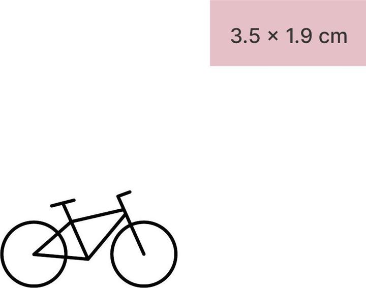 Image du produit minink Tatouage temporaire - Vélo