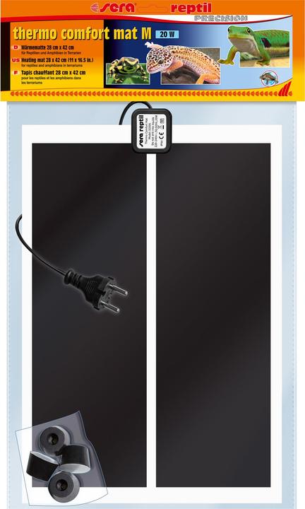 Actual product image Sera Reptile Thermo Comfort Mat (20 W)