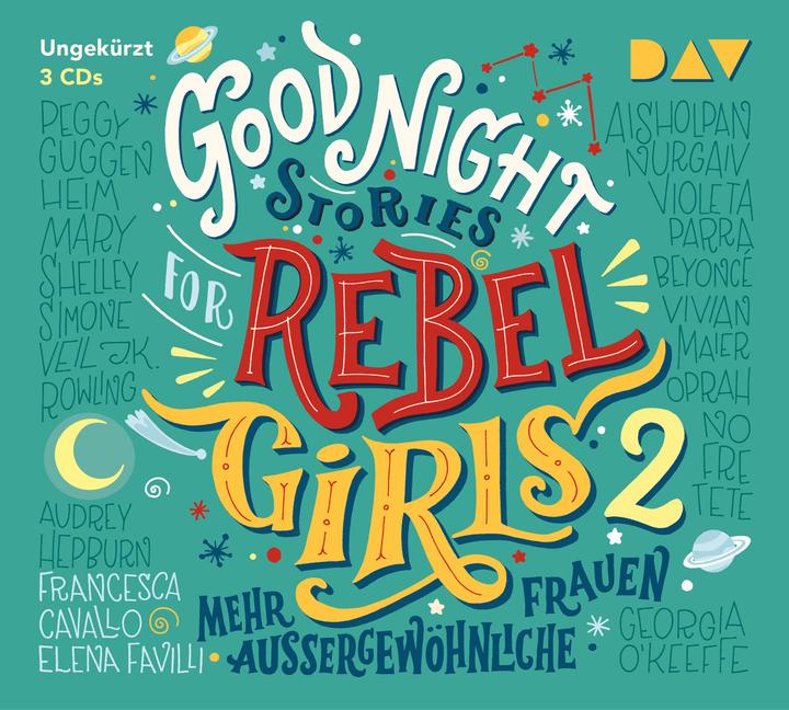 Actual product image Good Night Stories for Rebel Girls - Part 2: More Extraordinary Women (Francesca Cavallo, Elena Favilli., German)