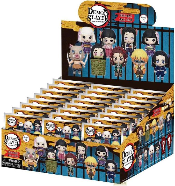 Immagine prodotto Monogram Int. Ammazzademoni: Kimetsu no Yaiba 3D Ciondolo da borsa in PVC Serie 4 Display (24)