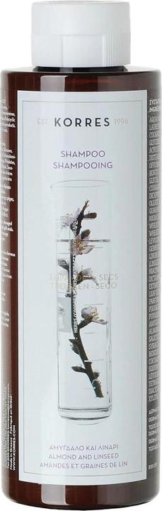 Actual product image Korres Almond & Linseed (Liquid shampoo, 250 ml)