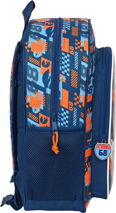 Image du produit Safta Sac à dos scolaire Hot Wheels Speed club Orange Bleu marine (32 x 38 x 12 cm) (15 l)