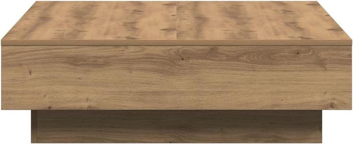 Produktbild VidaXL Couchtisch Eiche Furnier, MDF 90 x 90 x 28 cm Aufbewahrung (90 x 90 x 28 cm)