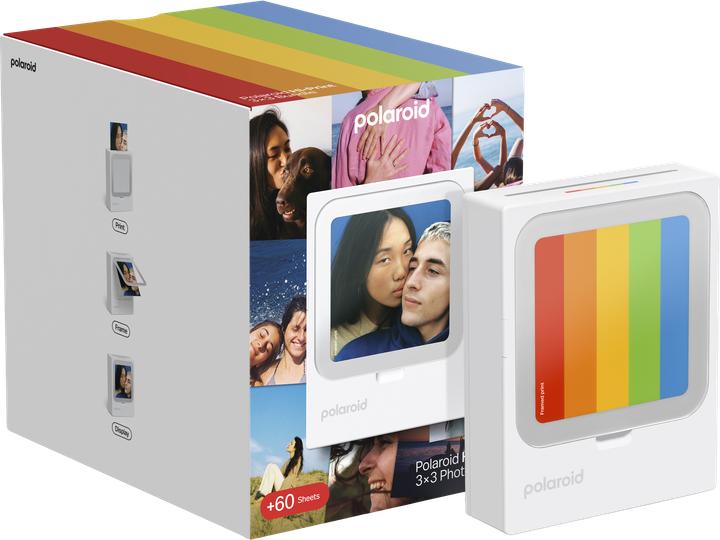 Polaroid Hi Print 3x3 Pocket Printer + 60 Sheets (Farbe)