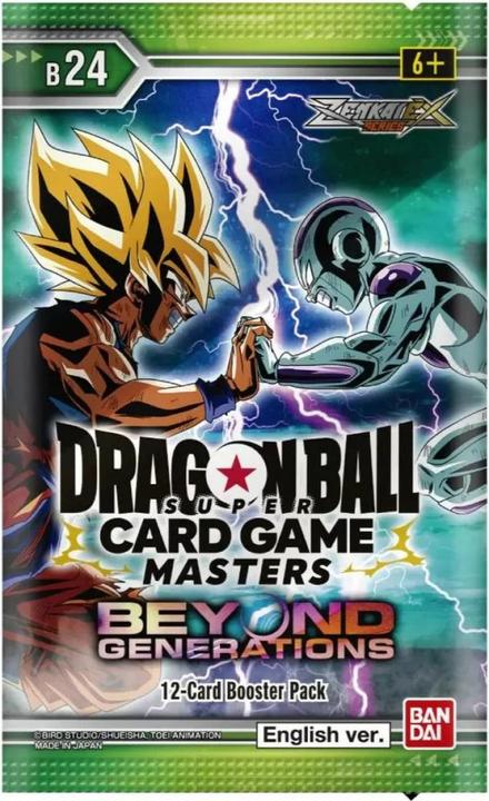 Produktbild Dragon Ball Beyond Generations B24 Booster EN (Englisch, Booster Pack)