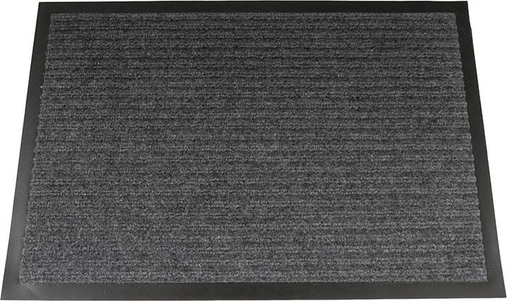 Immagine prodotto Viva Strapazierfähige Fussmatte mit PVC Rückseite, 60 x 80 cm, grau (60 x 80 cm)