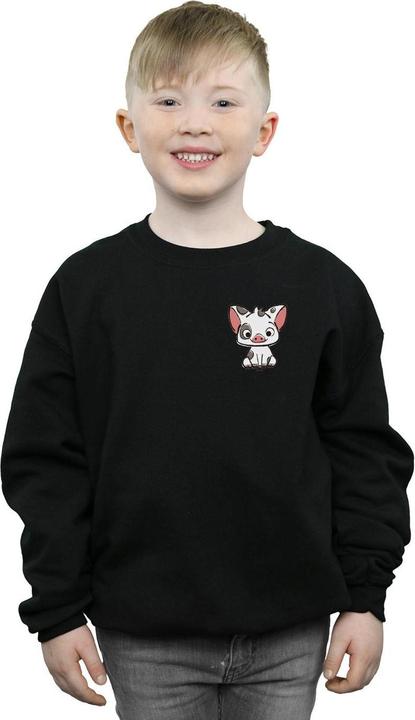 Produktbild Disney Moana Pua The Pig Breast Print Sweatshirt Jungen (116)