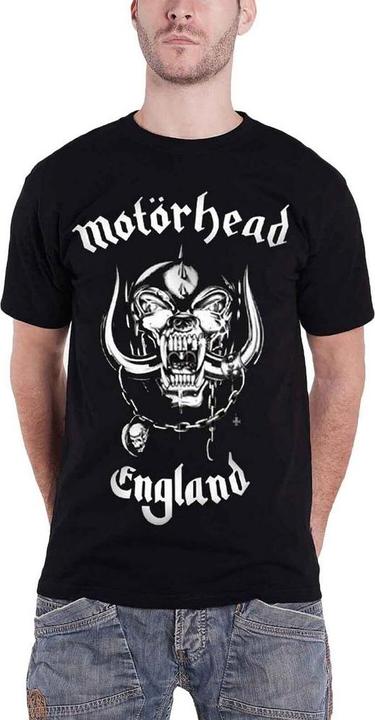 Actual product image Motorhead Unisex Adult England Back Print T-Shirt (XXL)