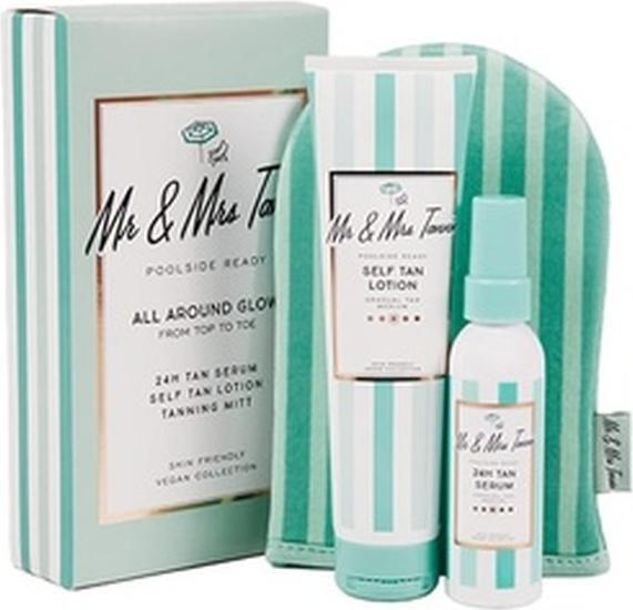 Actual product image Mr & Mrs Tannie Tannie Box Poolside Ready All Around Glow Face & Body Including