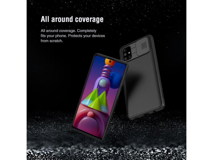 Productafbeelding Nillkin CamShield hoesje voor Samsung Galaxy M51 (zwart) universeel (Samsung Galaxy M51)