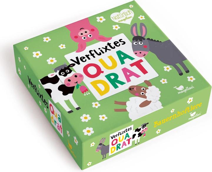 Darn square - farm animals (German, 1 - 2 Players)