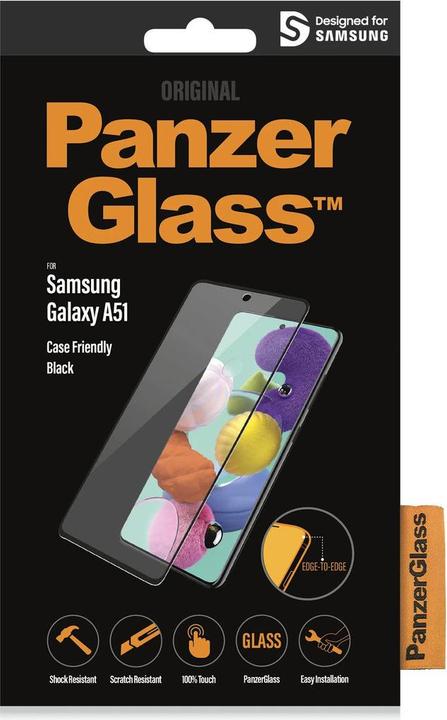 Produktbild PanzerGlass Edge to Edge (1 Stk., Samsung Galaxy A51)