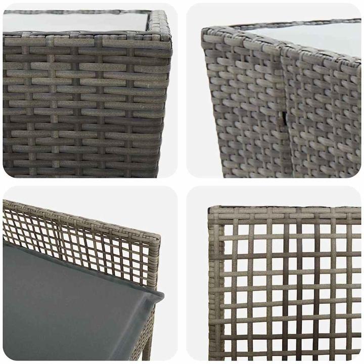 Actual product image vidaXL Gartenset (41.50 x 41.50 x 43 cm)