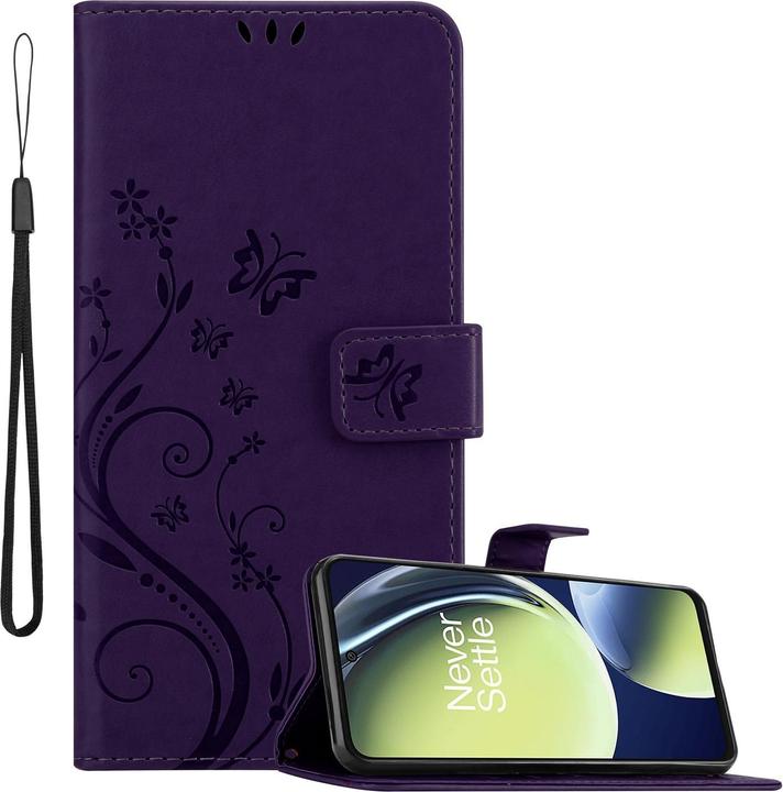 Floral violet foncé