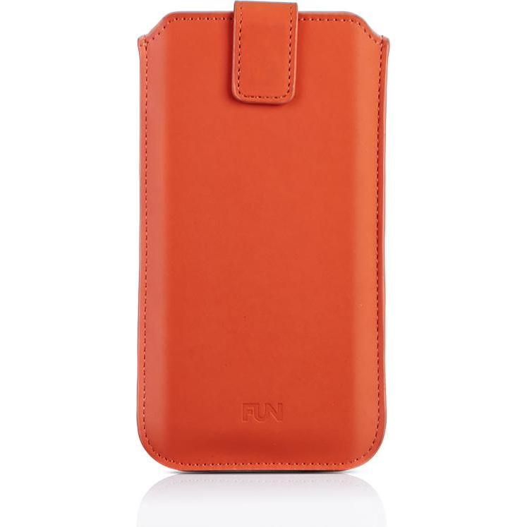 Thumbnail - Peter Jäckel FUN Sleeve Uni Grösse 6.9" Soft Touch Orange, z.B. für Samsung S20/ S21 Ultra/ iPhone 13 Pro Max Inn (Samsu...
