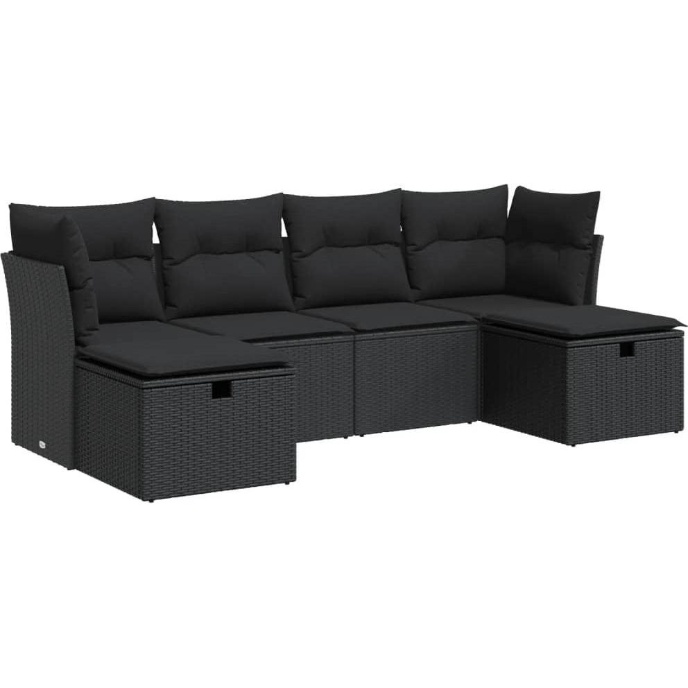 VidaXL, Gartenlounge, 10-tlg. Garten-Lounge-Set mit Kissen