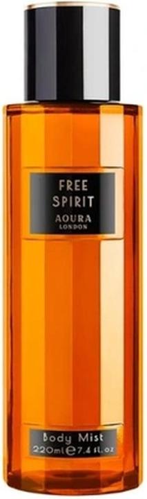 Actual product image Raphael Cosmetic Aoura Body Mist Free Spirit 220ml (220 ml, Body mist)