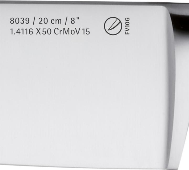 Produktbild WMF Messerset Küchenmesser 3tlg Grand Gourmet Made in Germany Spezialklingenstahl PC (20 cm)