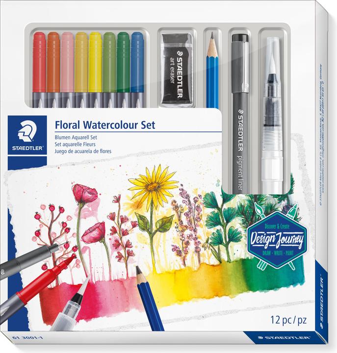 Staedtler Watercolour Set (Multicoloured, 13 x)