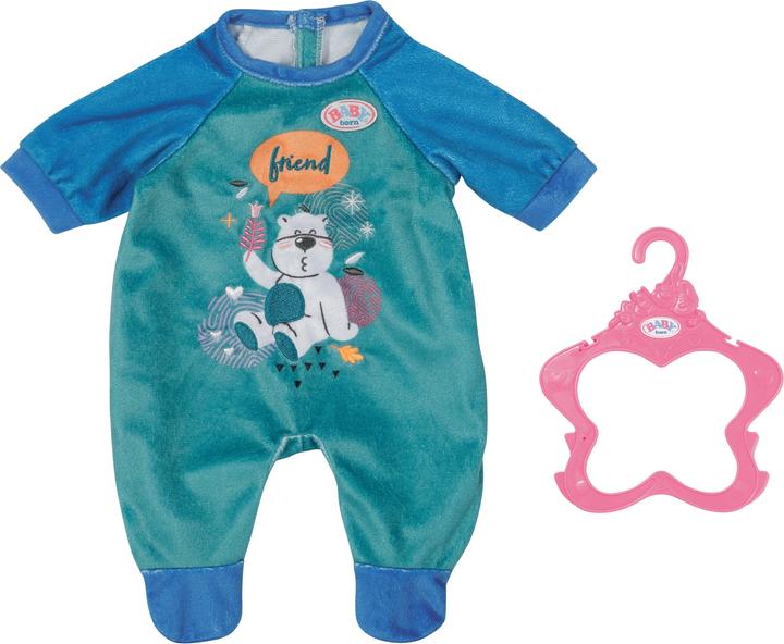 Actual product image Zapf Creation BABY born romper blue, 43cm